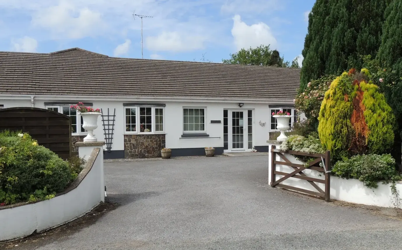 Front view of Y Garreg Lwyd